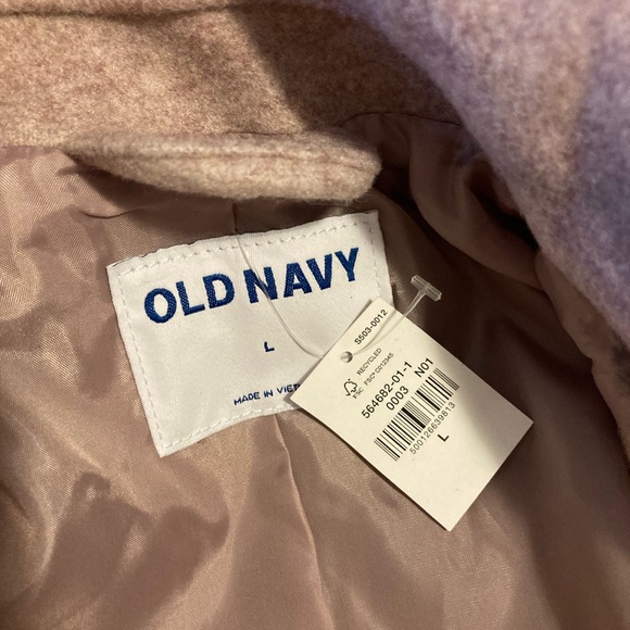Old Navy Blush Pink Peacoat - Picture 2 of 4